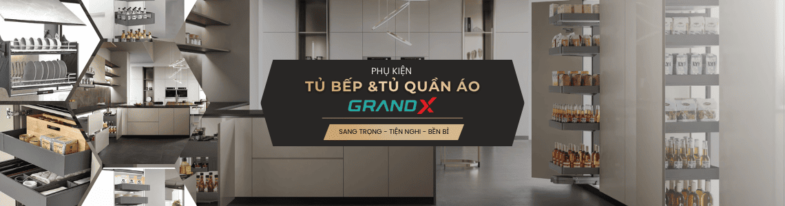 Phụ kiện tủ bếp và tủ quần áo