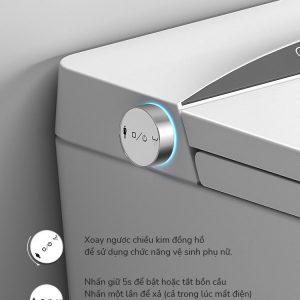 Alternative view of BỒN CẦU THÔNG MINH TỰ ĐỘNG RANGOS RG-AF8009